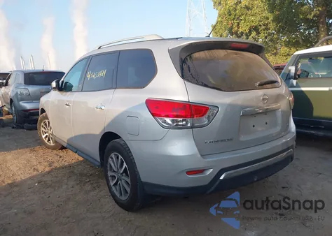 2016 Nissan Pathfinder S from USA, damaged, VIN 5N1AR2MMXGC671232